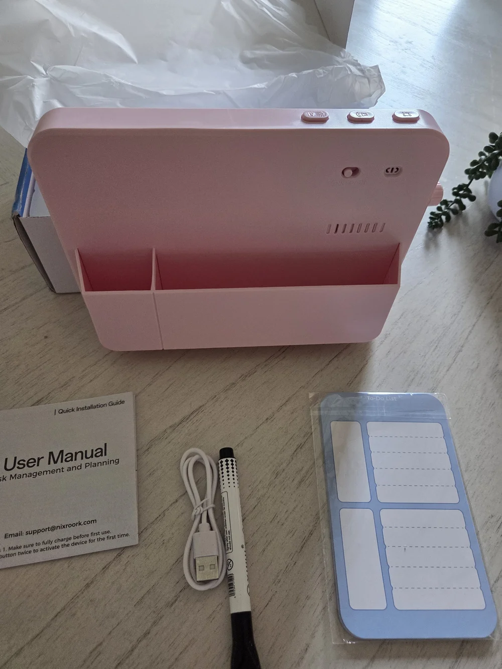 Nixroork 3-in-1 Visual Timer & ADHD Tool